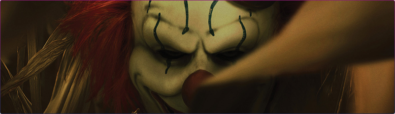 Clown in a Cornfield